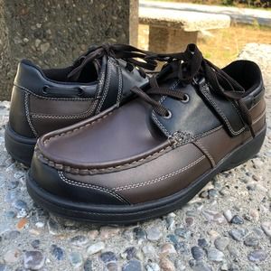Orthofeet 422 Baton Rouge Men's Size 9 Boat Shoe